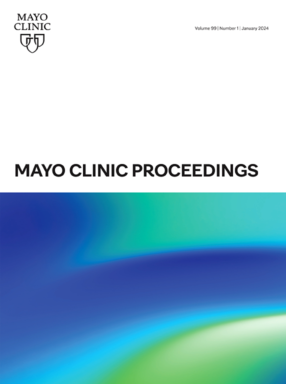 Go to journal home page - Mayo Clinic Proceedings
